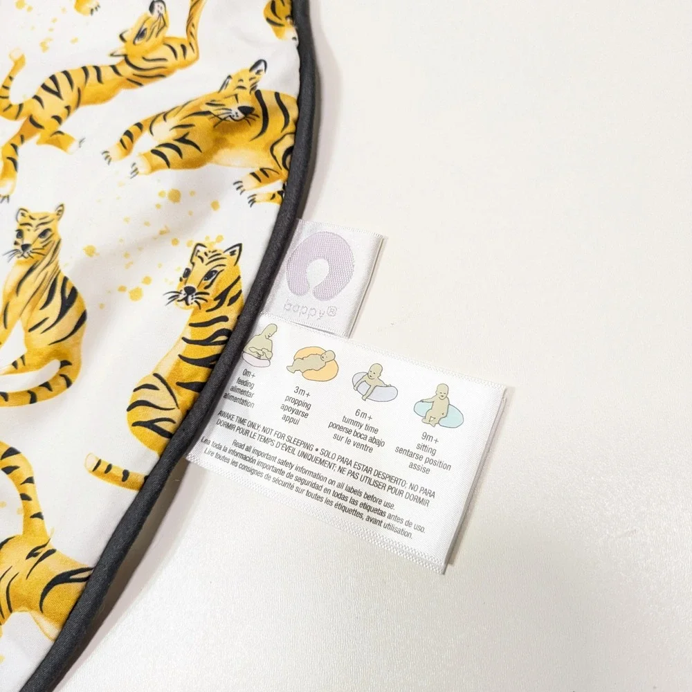 RARE Boppy Original Nursing Pillow Cover Tiger Print Safari Discontinued 2020